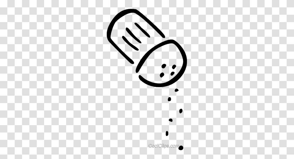 Salt And Pepper Royalty Free Vector Clip Art Illustration, Cutlery, Stencil Transparent Png