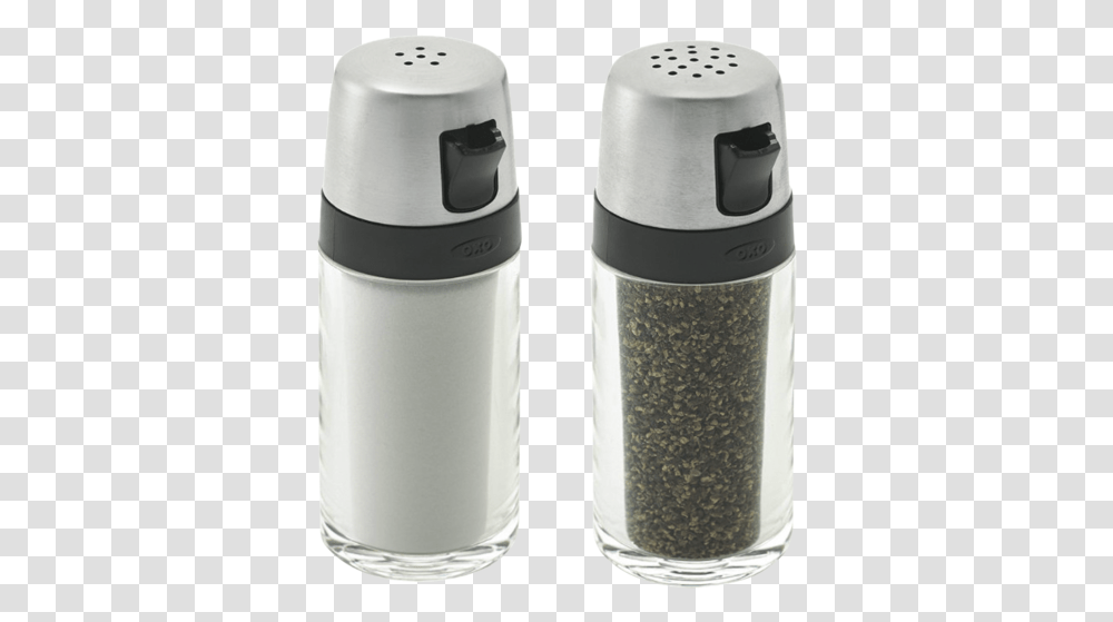Salt And Pepper Shakers, Bottle, Cylinder, Steel, Water Bottle Transparent Png