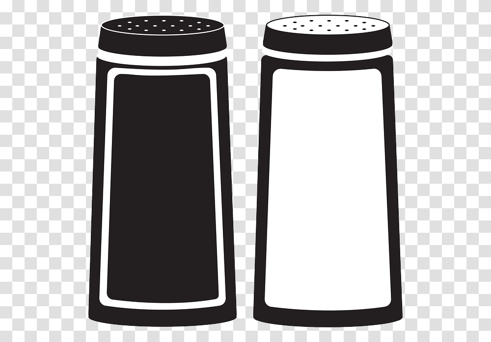 Salt And Pepper Shakers Clipart Salt And Pepper Shaker Outline Clip, Jar, Cylinder, Label Transparent Png