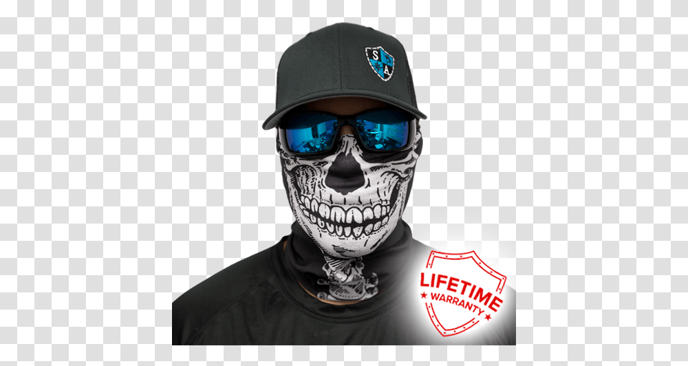 Salt Armour Skeleton Face Shield Face Masks On Facebook, Clothing, Helmet, Person, Sunglasses Transparent Png