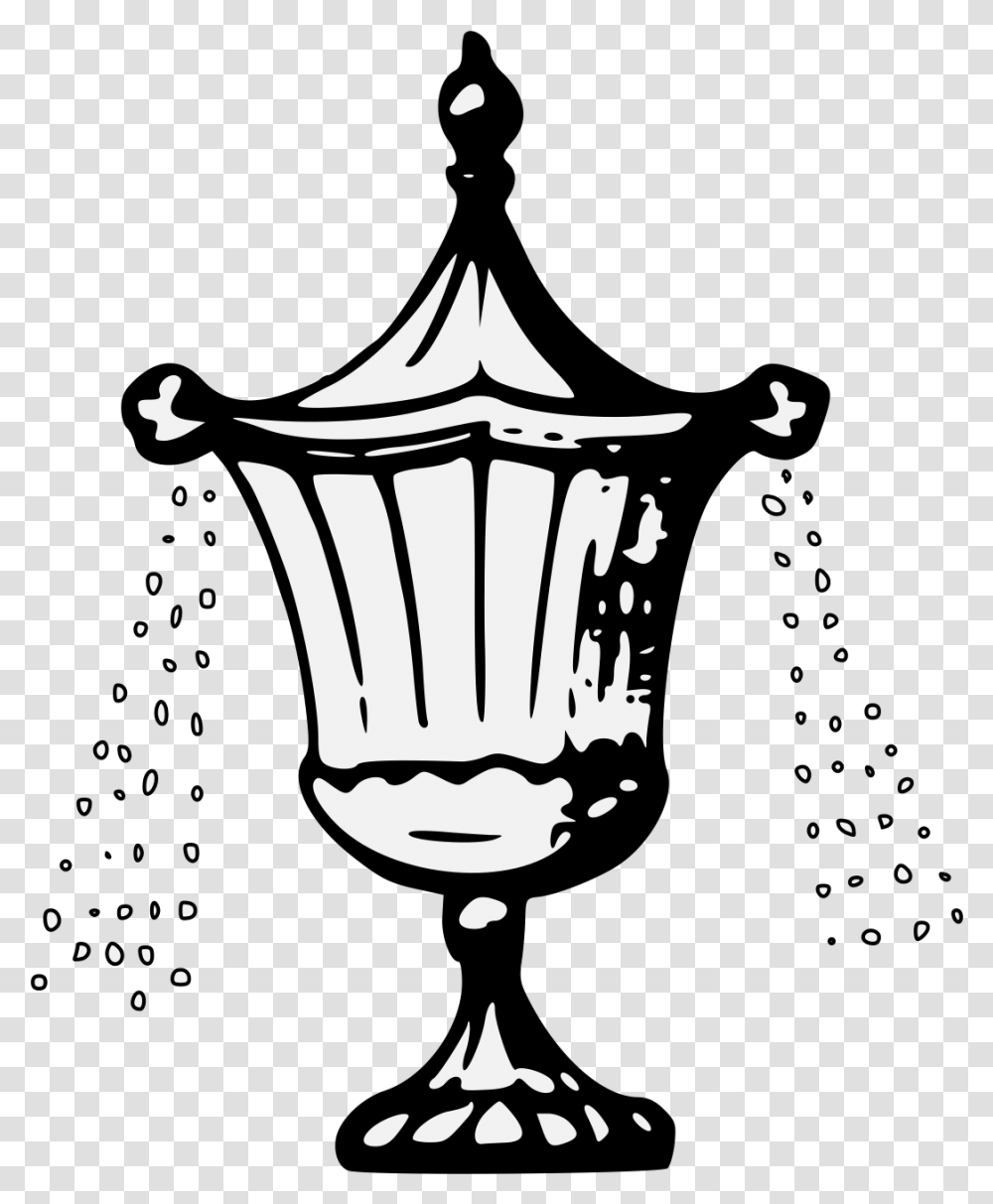 Salt Drawing Art Salt Heraldic, Light, Lantern, Lamp, Tabletop Transparent Png