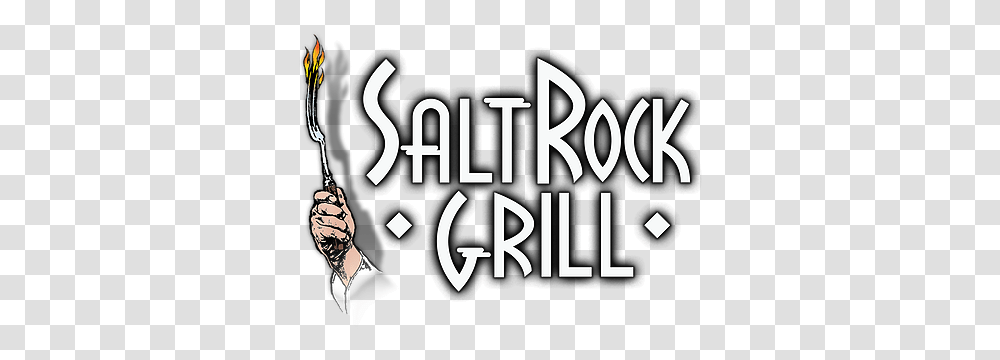Salt Rock Grill Salt Rock Grill Logo, Text, Alphabet, Label, Word Transparent Png