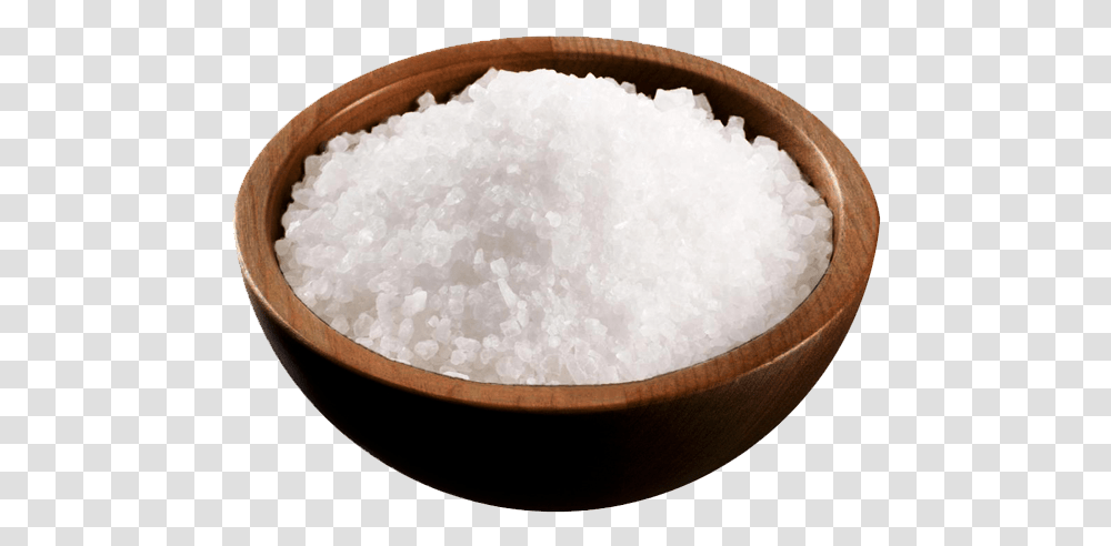 Salt Sea Salt With, Sugar, Food, Bowl, Plant Transparent Png