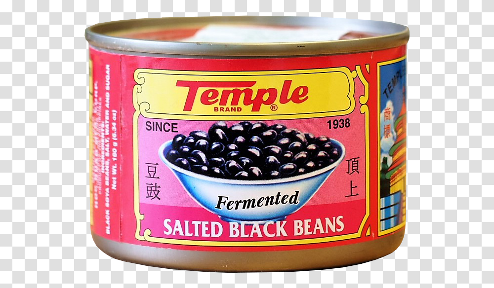 Salted Black Beans, Canned Goods, Aluminium, Food, Tin Transparent Png