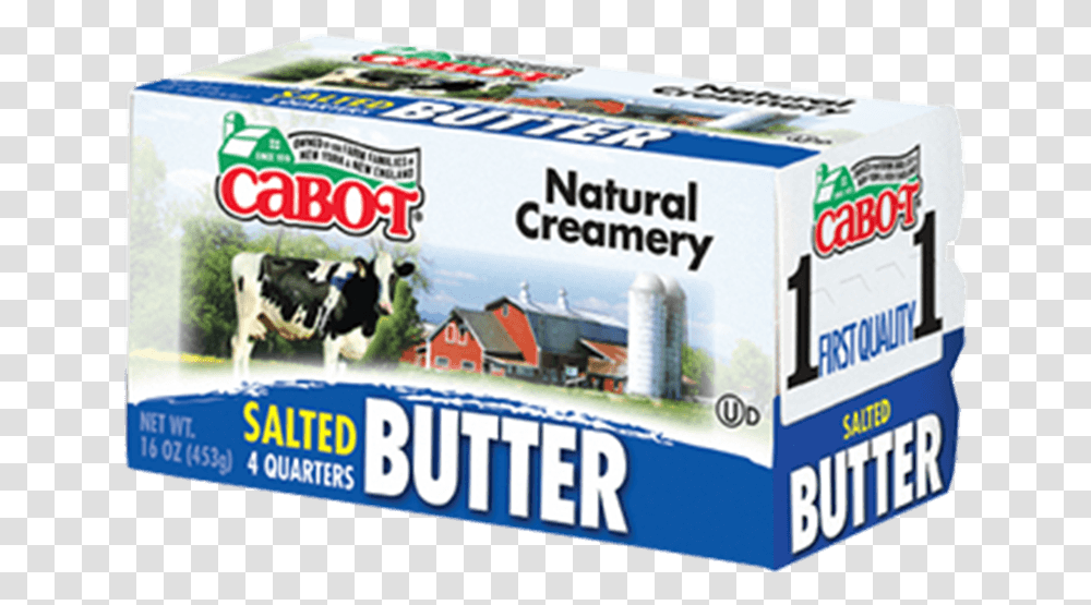 Salted Butter Quarters, Cow, Cattle, Mammal, Animal Transparent Png