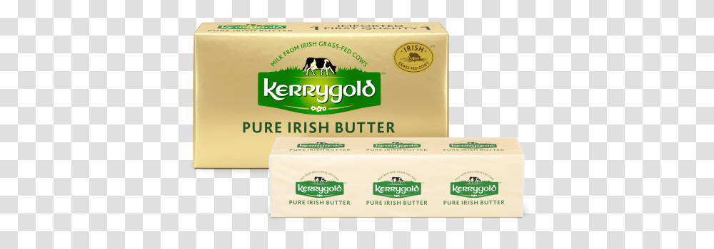 Salted Butter Sticks Kerry Gold Salted Butter, Food, Business Card, Paper, Text Transparent Png