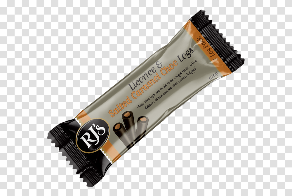 Salted Caramel Chocolate Logs Corrugated Tube Black Rubber, Toothpaste, Food Transparent Png