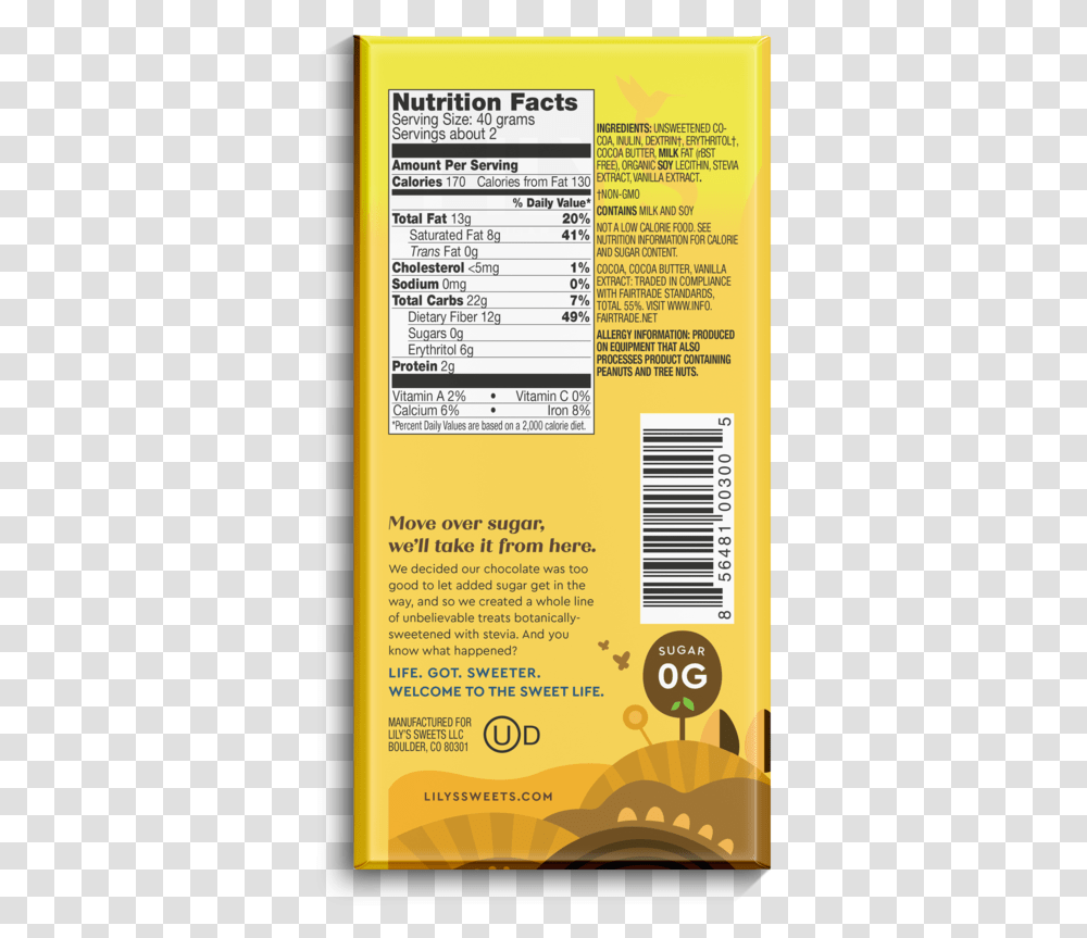 Salted Caramel Milk Chocolate, Label, Sticker, Menu Transparent Png