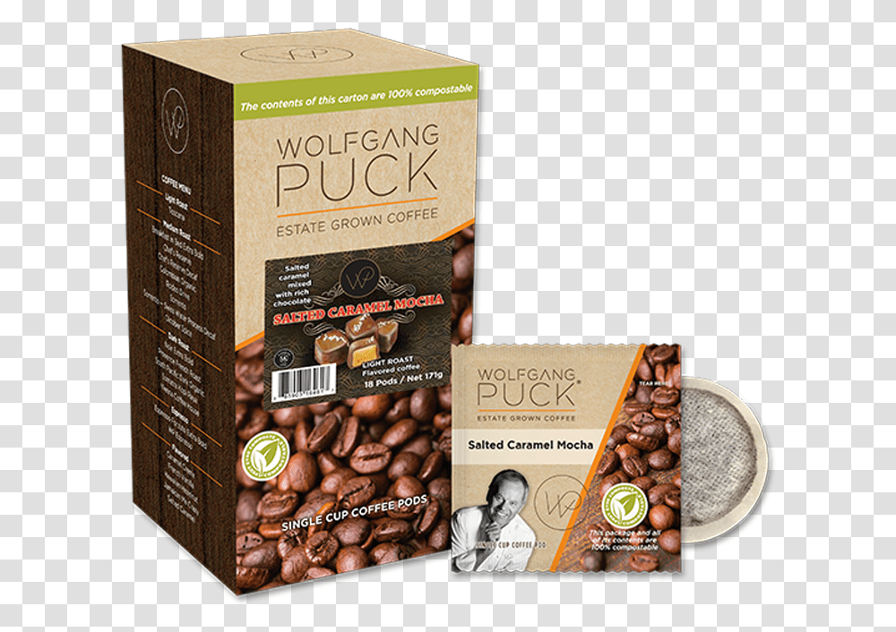 Salted Caramel Pod Single Serve Coffee Container, Plant, Coffee Cup, Food, Person Transparent Png