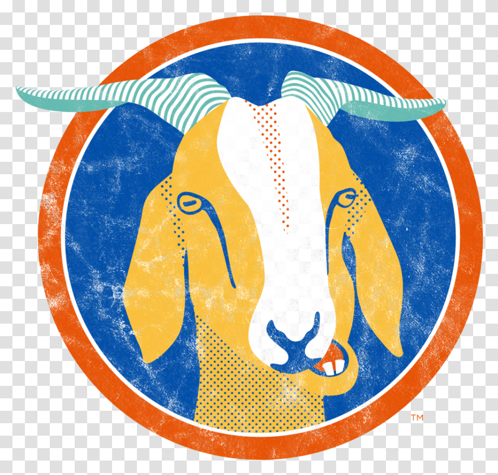 Salty Goat Illustration, Label, Text, Animal, Mammal Transparent Png