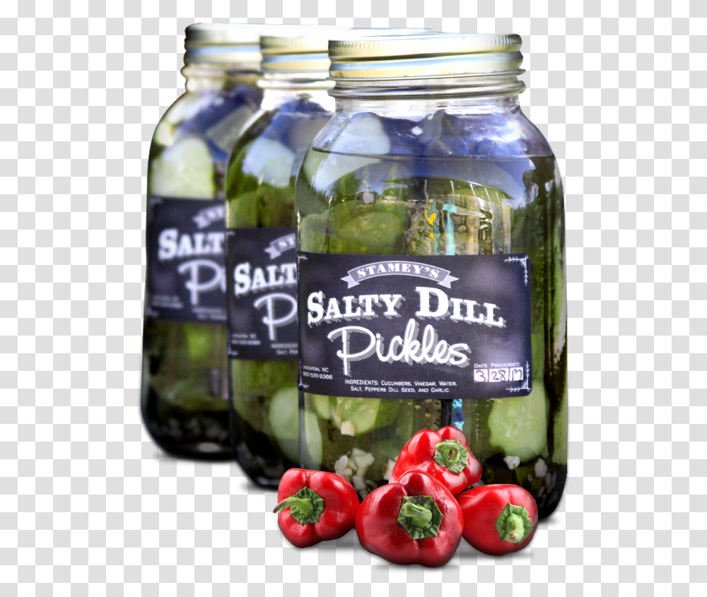 Salty Pickle, Food, Relish, Plant, Beer Transparent Png