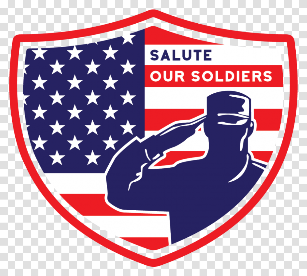 Salute Our Soldiers Fundraiser United States Flag Round, American Flag, Person, Human Transparent Png