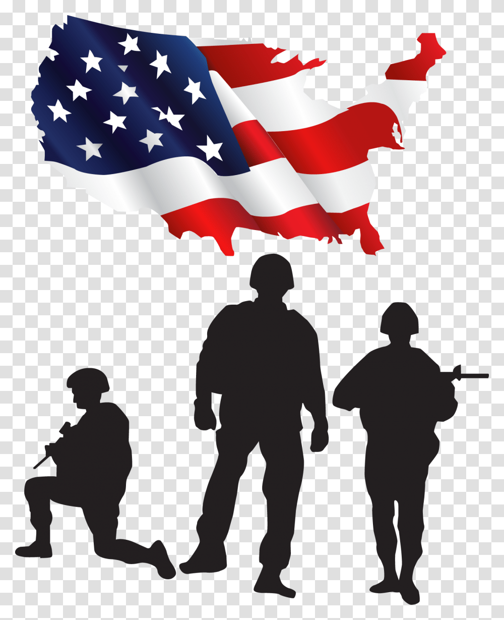 Salute Vector Officer Captain American Soldier Salute, Person, Human, Flag Transparent Png