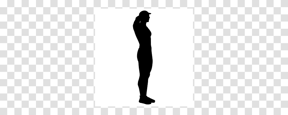 Saluting Standing, Person, Silhouette, Pants Transparent Png