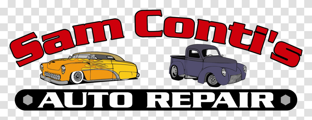 Sam Conti S Auto Repair Pickup Truck, Vehicle, Transportation, Car, Automobile Transparent Png