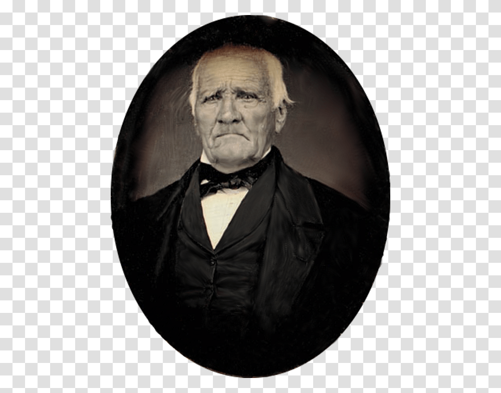 Sam Houston In 1863 Daguerreotype Sam Houston, Face, Person Transparent Png