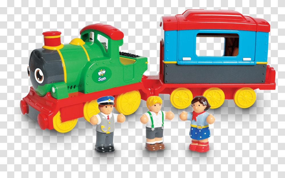 Sam The Steam Train, Toy, Electronics, Machine, Person Transparent Png