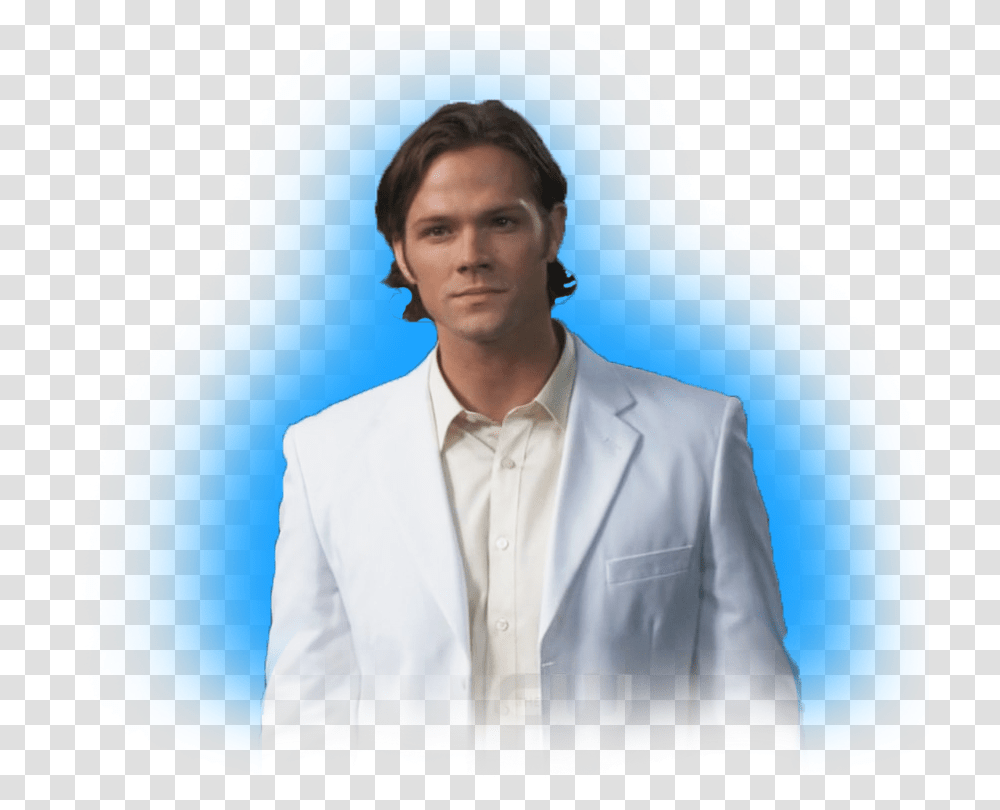 Sam Winchester As Lucifer Download Sam Winchester As Lucifer, Person, Shirt, Sleeve Transparent Png