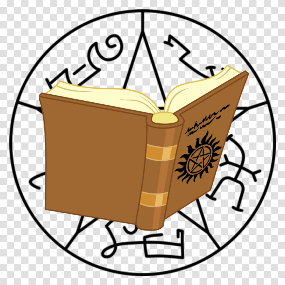Sam Winchester Cutiemark By Ouijababey Sam Winchester 1 10 Fraction Circle, Book, Box, Novel Transparent Png