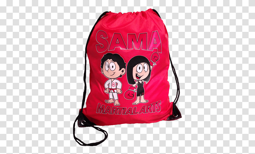 Sama Kids Red String Bag For Teen, Backpack, Sack Transparent Png