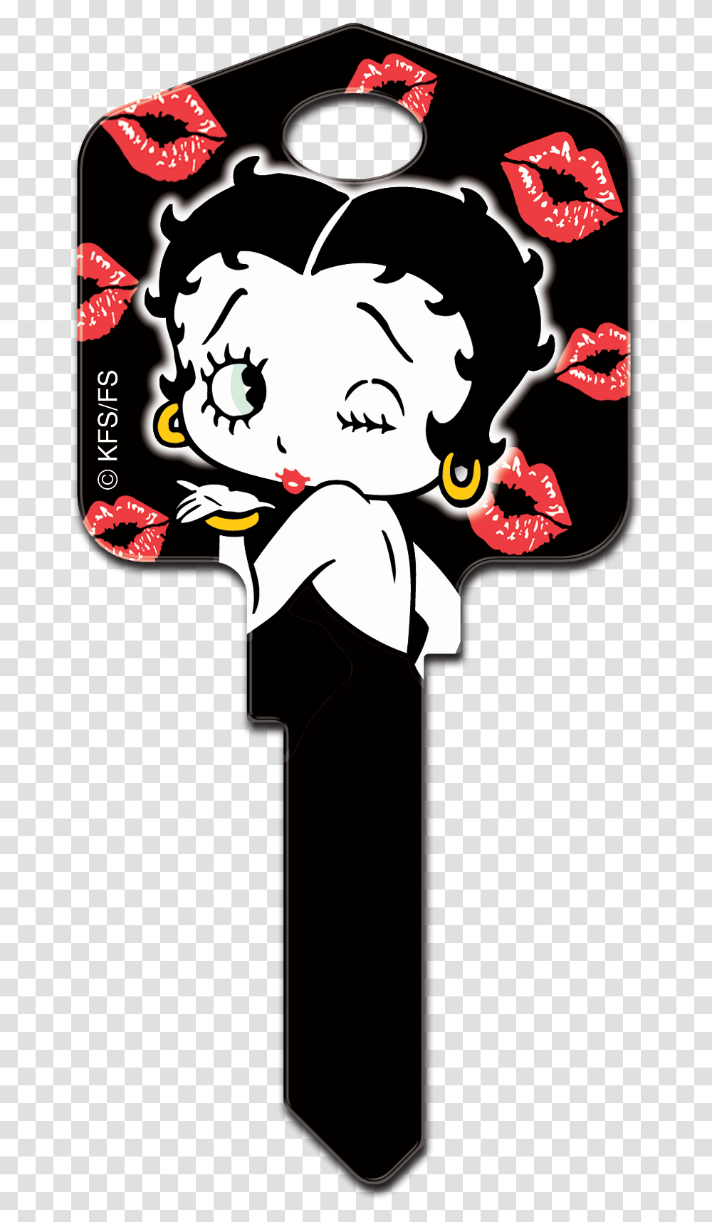 Same Image Front Amp Back Betty Boop Blowing A Kiss, Performer, Face Transparent Png