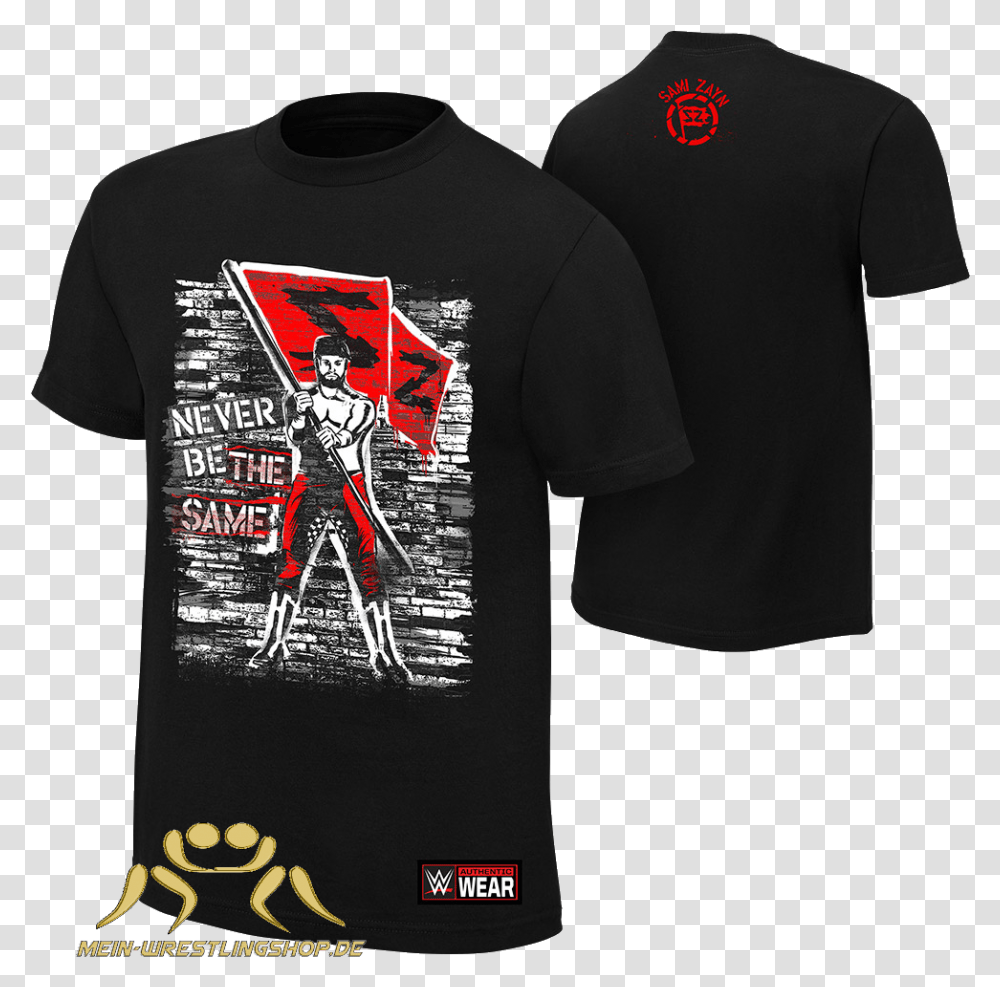 Sami Zayn Quotnever Be The Same Daniel Bryan T Shirt Yes, Apparel, T-Shirt, Person Transparent Png