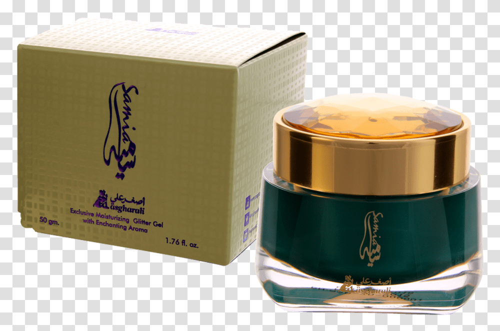 Samia Glitter Cream 50gm By Asghar Ali Box, Cosmetics, Bottle, Face Makeup Transparent Png