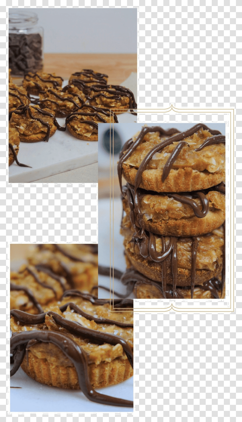 Samoa Cookies Sandwich Cookies, Bread, Food, Bakery, Shop Transparent Png