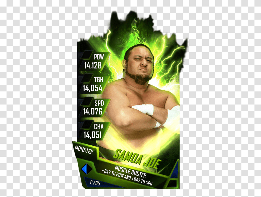 Samoa Joe Seth Rollins Wwe Supercard, Advertisement, Poster, Person, Human Transparent Png