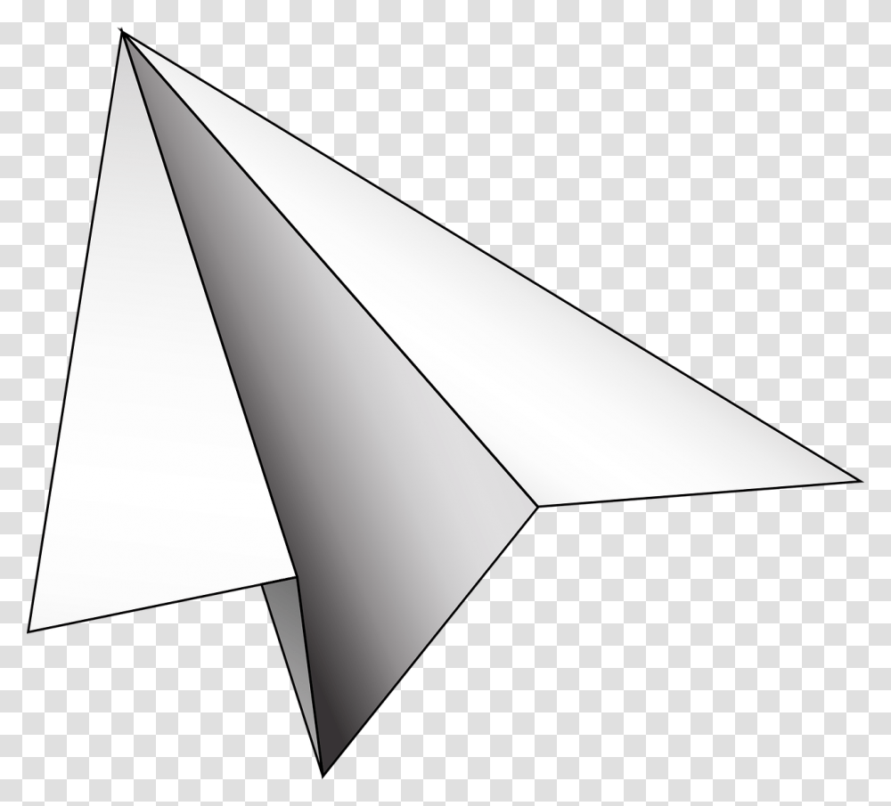 Samoletik Iz Bumagi, Triangle, Cone Transparent Png