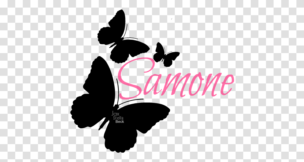 Samone Butterfly Logo Illustration, Text, Alphabet, Light, Symbol Transparent Png