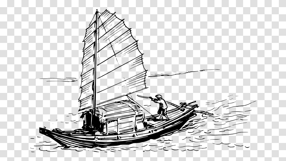 Sampan Boat Download Sampan Ship, Gray, World Of Warcraft Transparent Png