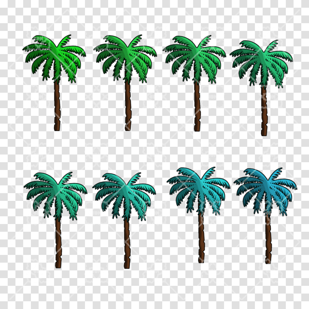 Sample File Animated Palm Tree, Pattern, Embroidery, Rug, Stitch Transparent Png