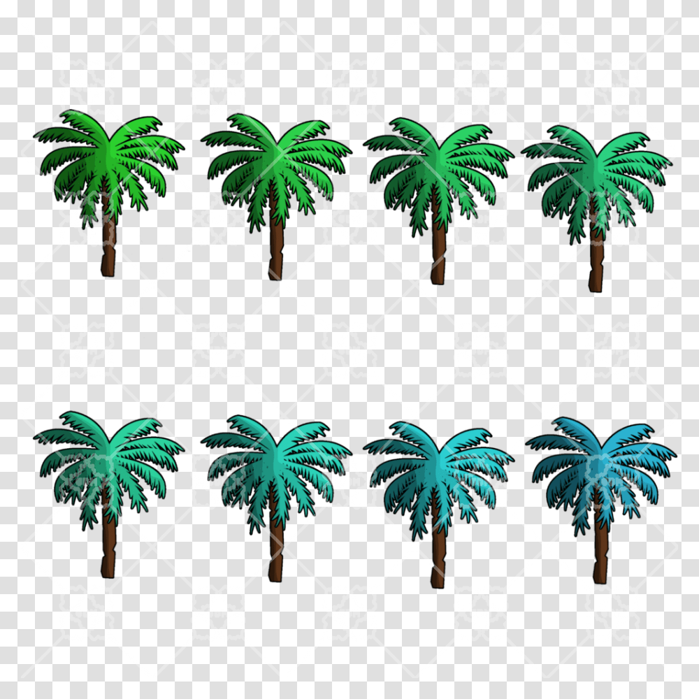 Sample File Color Animated Palm Tree, Pattern, Rug, Embroidery, Light Transparent Png