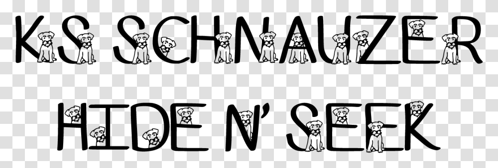 Sample Image Of Ks Schnauzer Hide N Seek Font By Pretty, Gray, World Of Warcraft Transparent Png