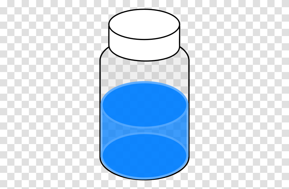 Sample Vial Blue Clip Art, Cylinder, Tin, Can, Aluminium Transparent Png