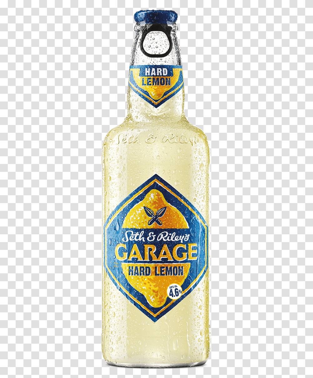 Sampr S Garage Hard Lemon Garage Hard Drink Lemon, Beer, Alcohol, Beverage, Bottle Transparent Png