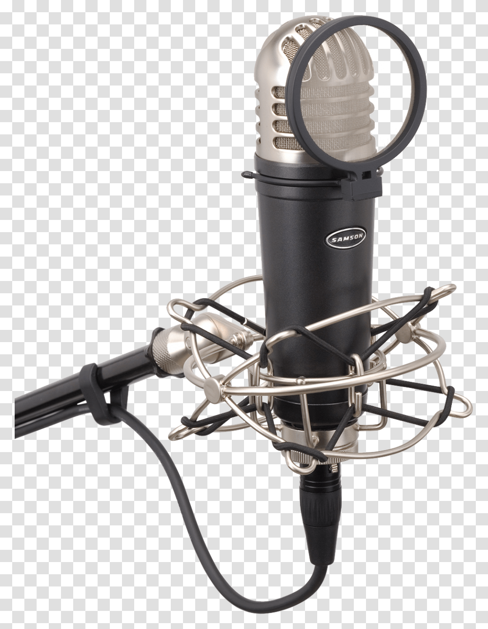 Samsonquots Mtr101a Studio Mic Kit Brings Exceptional Sennheiser Hd 600 Mic, Electrical Device, Microphone, Bicycle, Vehicle Transparent Png