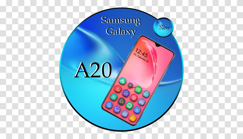 Samsumg Galaxy A20 Themes Apk 1 Feature Phone, Electronics, Text, Calculator, Disk Transparent Png
