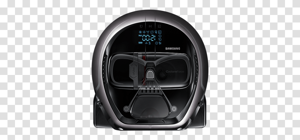 Samsung My Powerbot Star Wars Darth Vader Star Wars Roomba Samsung, Helmet, Apparel, Barrel Transparent Png