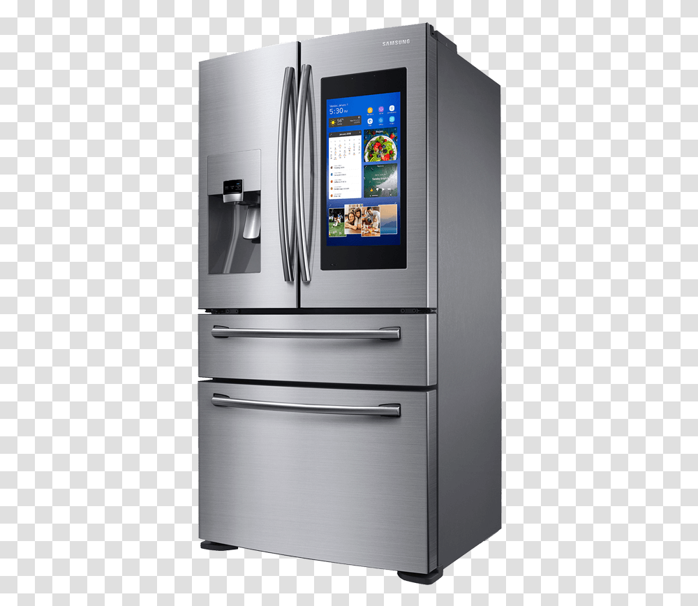 Samsung 4 Doors Price, Refrigerator, Appliance, Microwave, Oven Transparent Png