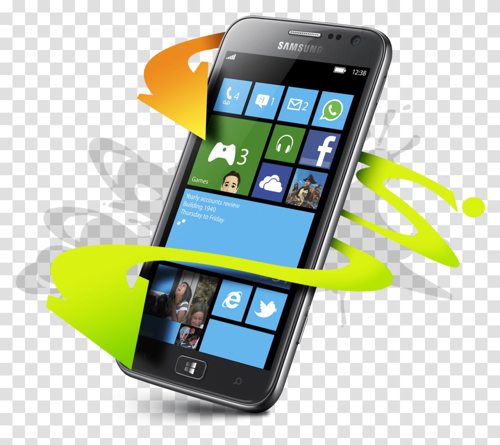 Samsung Ativ Se For Verizon All You Samsung Ativ S I8750, Mobile Phone, Electronics, Cell Phone, Person Transparent Png