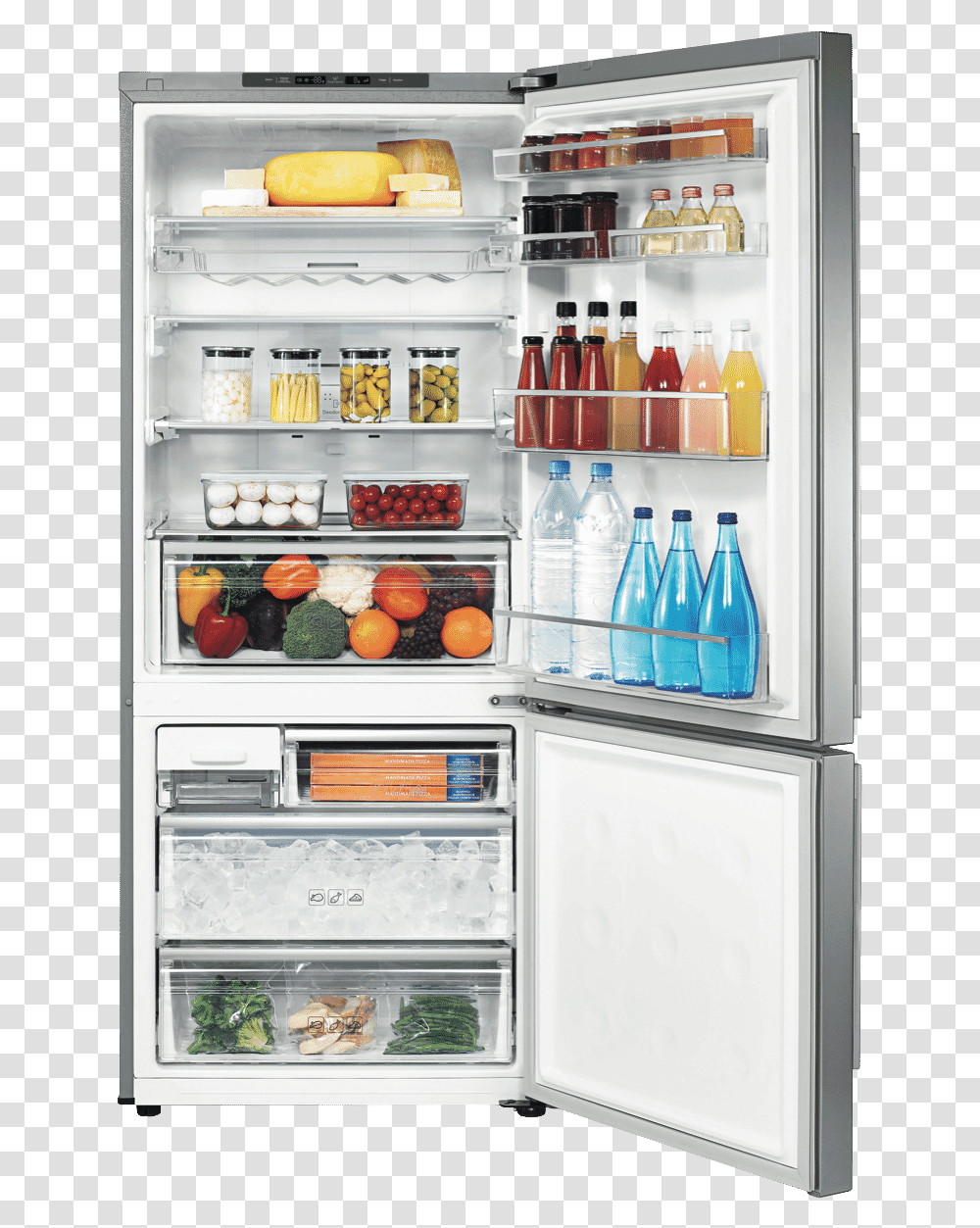 Samsung Bottom Mount Fridge, Refrigerator, Appliance Transparent Png