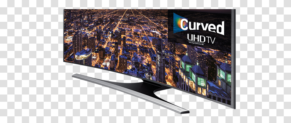 Samsung Curve 55 Smart Tv Full Hd, Monitor, Screen, Electronics, Display Transparent Png