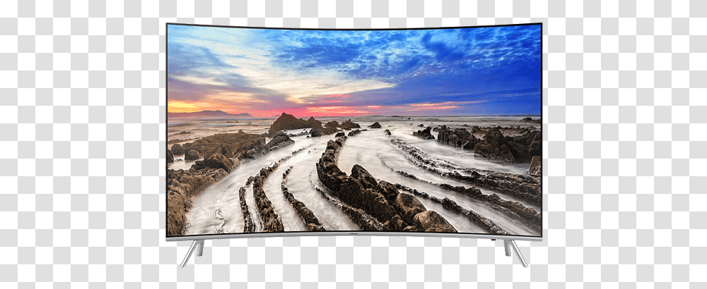 Samsung Curved 55 Serie, Shoreline, Water, Sea, Outdoors Transparent Png