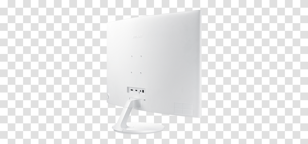 Samsung Curved White Monitor, Electrical Device, Antenna, Sink Faucet, Appliance Transparent Png