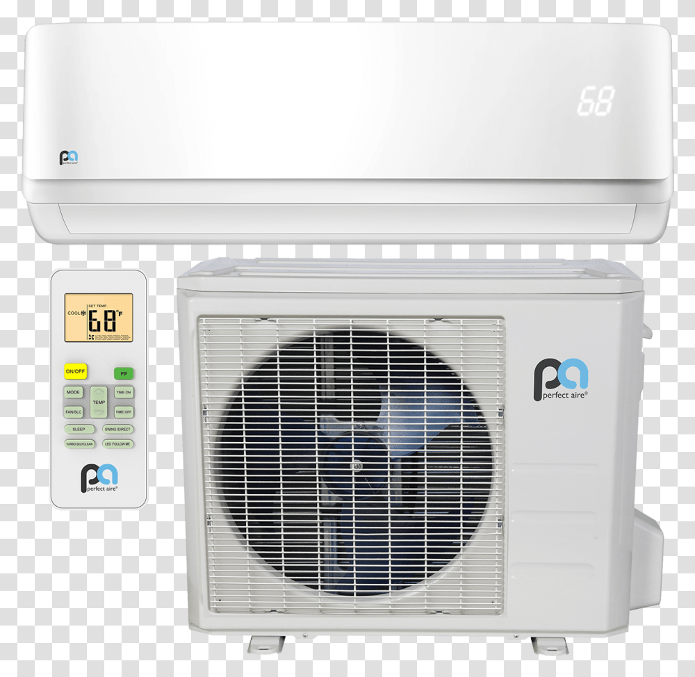 Samsung Ductless Split Heat Pump Images, Air Conditioner, Appliance, Microwave, Oven Transparent Png