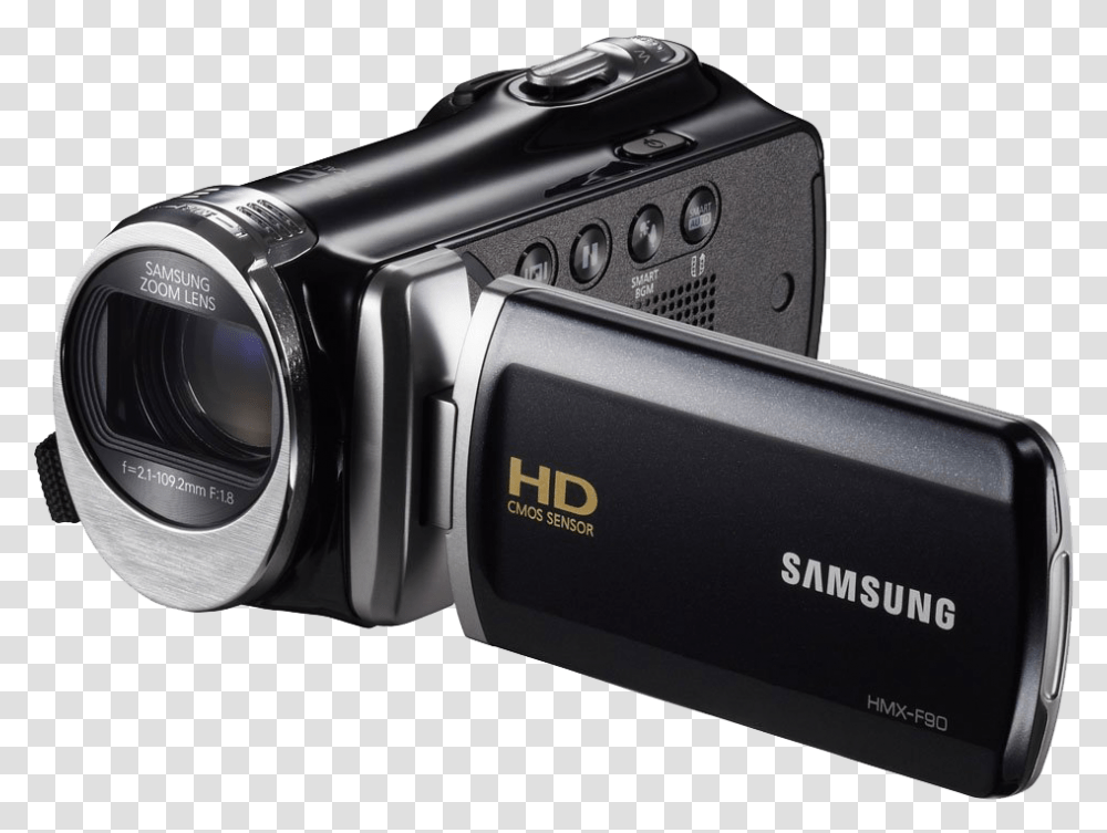 Samsung F90 Black Camcorder, Camera, Electronics, Video Camera, Digital Camera Transparent Png