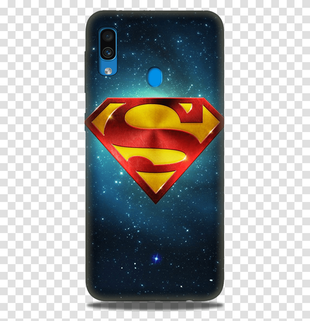 Samsung Galaxy A20 Superman Printed Cases Amp Covers Galaxy Wallpaper Superman, Mobile Phone, Alphabet Transparent Png