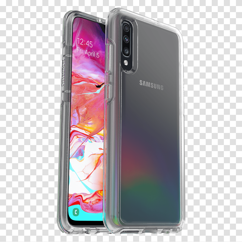 Samsung Galaxy A70 Samsung Amazon Com Otter Box Symettry Clear Series Case For, Mobile Phone, Electronics, Cell Phone, Iphone Transparent Png